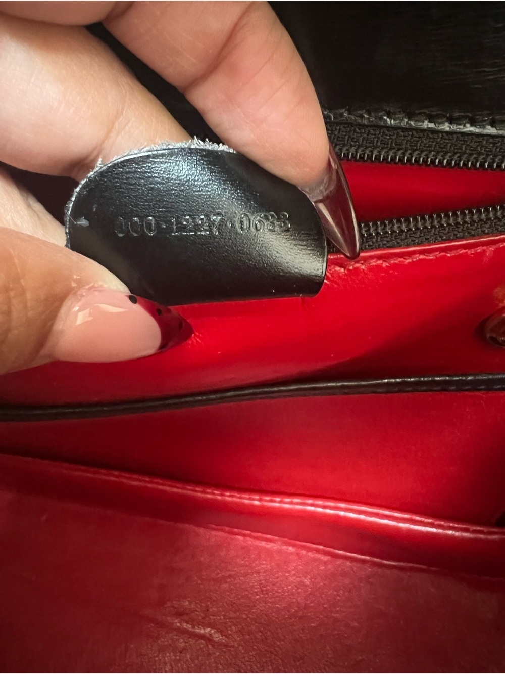 Gucci Black Leather Bamboo Top Handle - Picture 11 of 12